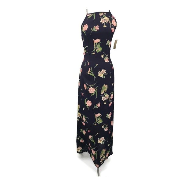 New Flynn Skye Adaline Maxi Dress Womens Large Night Bloom Rayon Summer - Picture 4 of 10